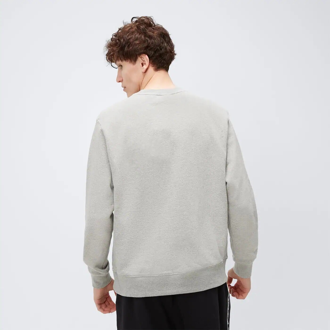 Толстовка флисовая Nike SportWear Club, серый — фото 4