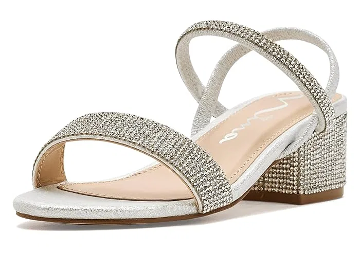Туфли на каблуке Carla Nina Kids, Silver