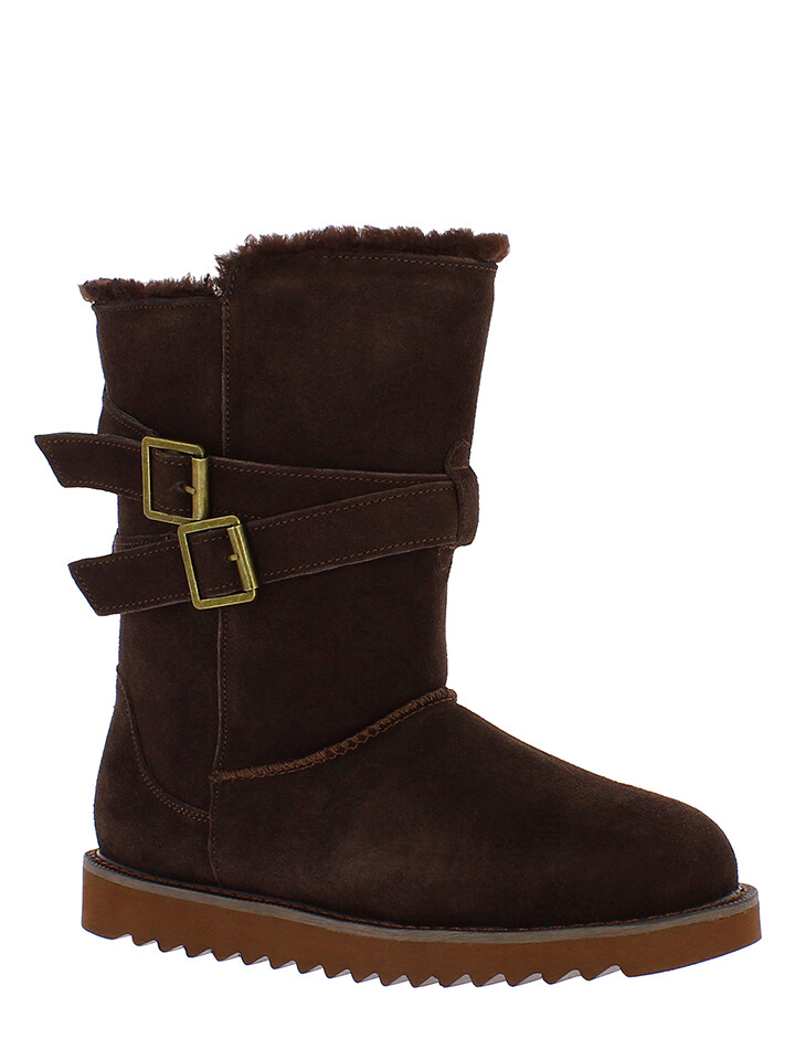 Ботинки Gooce Leder Winterstiefel Huntspill Waterproof, цвет Dunkelbraun