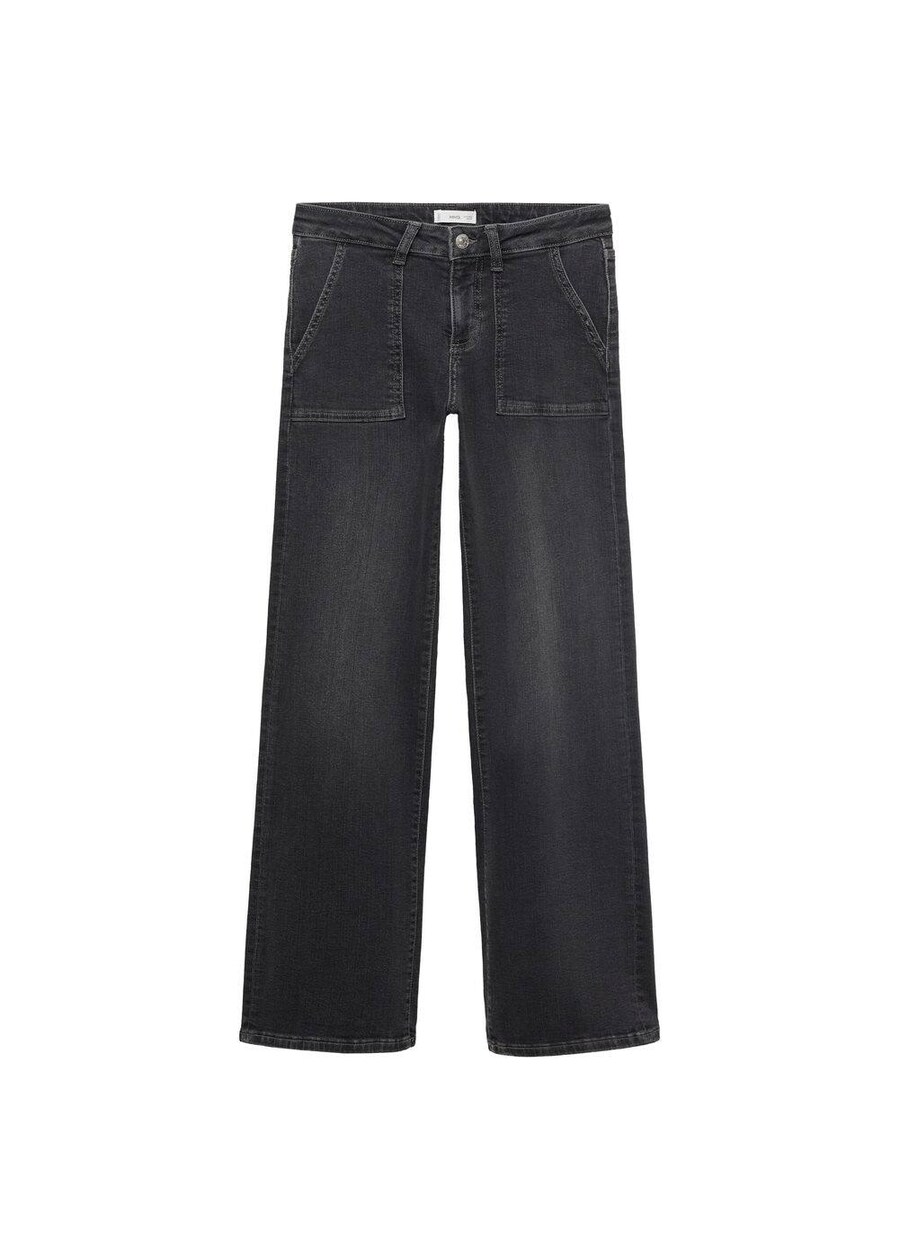 

Джинсы свободного кроя MANGO TEEN Utstarts, Black