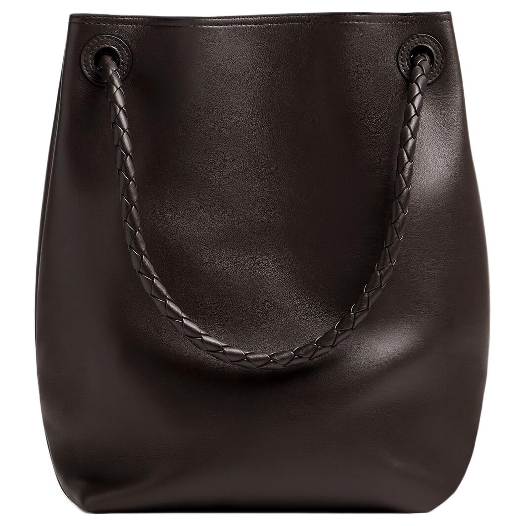 Bottega Veneta Сумка Andiamo серии из коровьей кожи, женская наплечная сумка chocolate brown — фото 4