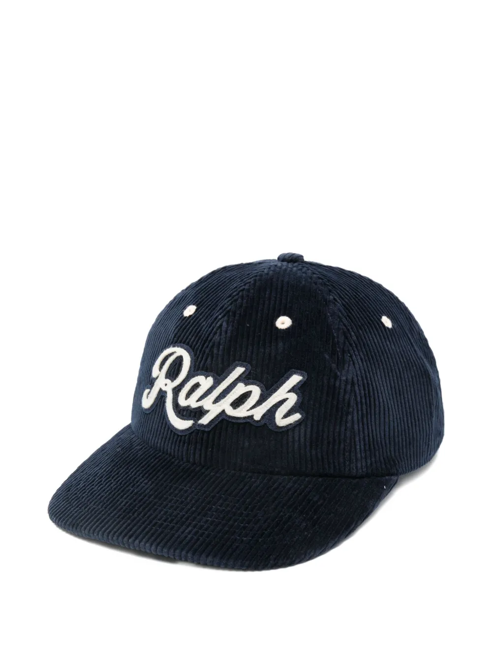 

Кепка из вельвета с логотипом Polo Ralph Lauren, синий