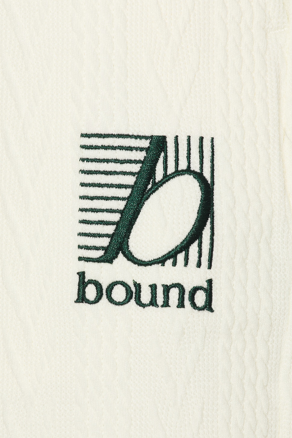 

Текстурированные шорты Bound, экрю