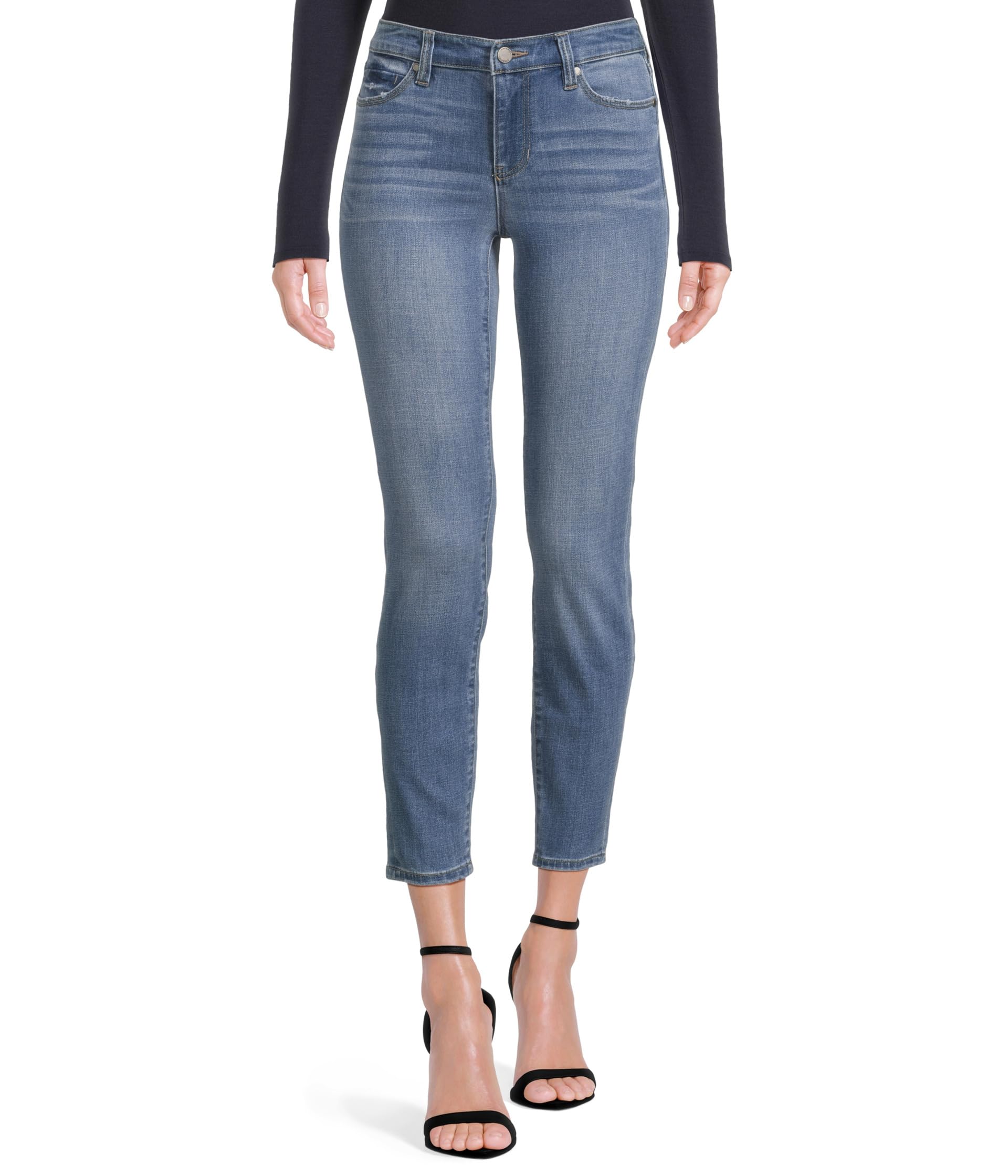 

Джинсы Liverpool Los Angeles Abby Ankle Skinny Jean 28" Inseam, цвет Redwood Grove