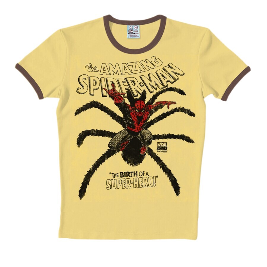 

Классическая футболка LOGOSHIRT Shirt Spider-Man, коричневый