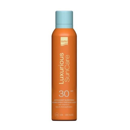 

Intermed Sun Care антиоксидантный солнцезащитный крем невидимый спрей для лица и тела Spf30 - 200 мл Luxurious