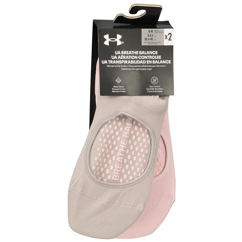 

Носки 2 шт Under Armour Breathe Balance, розовый