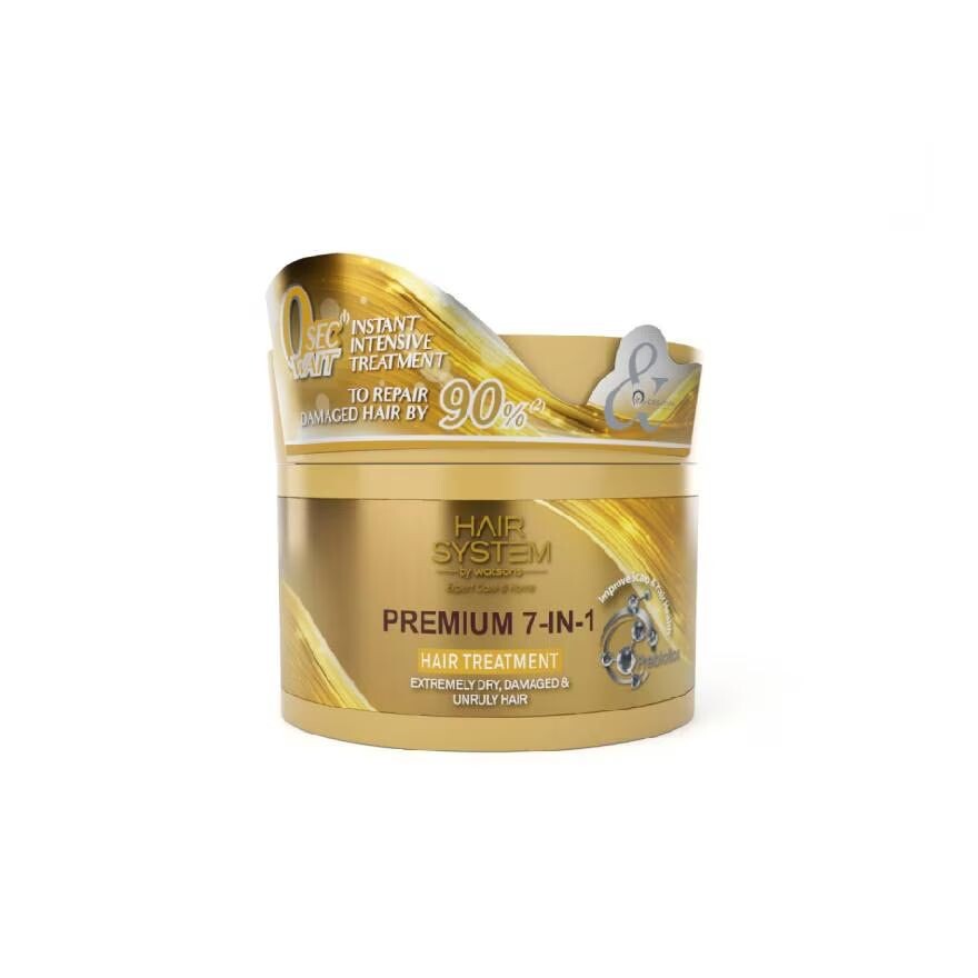 

Hair System by Watsons Premium2 Средство для ухода за волосами 7-в-1 180 мл, Gold