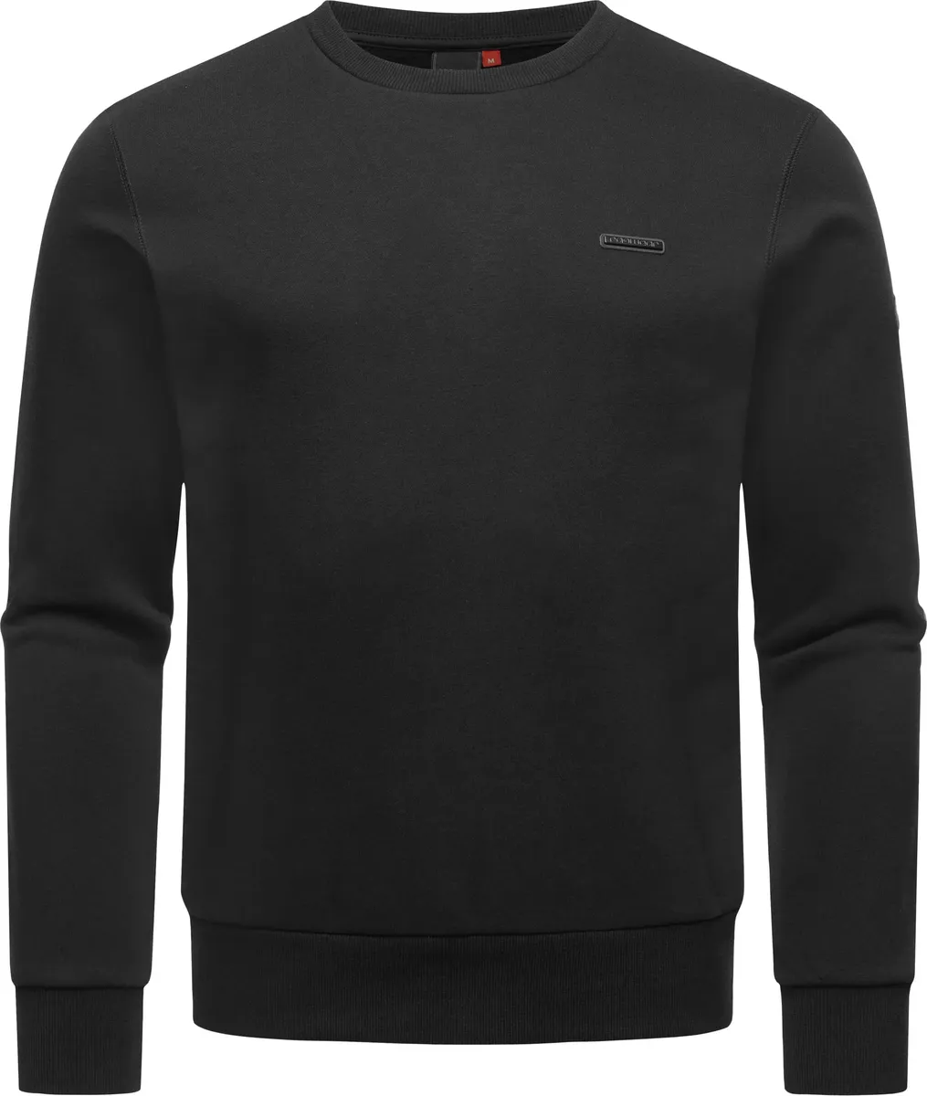 

Свитер Ragwear Sweater "Indie", крутой базовый мужской свитер, черный
