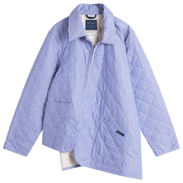 

X lavenham полосатая куртка Comme Des Garçons Shirt, синий