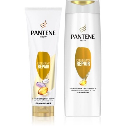 

Pantene Pro-V Интенсивный восстанавливающий шампунь и кондиционер для поврежденных волос