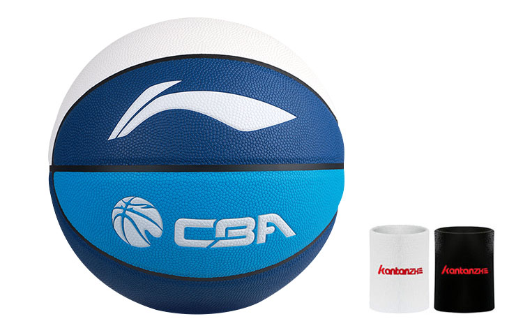 

LINING Баскетбольный мяч PU Blue White размер 7 для соревнований и тренировок