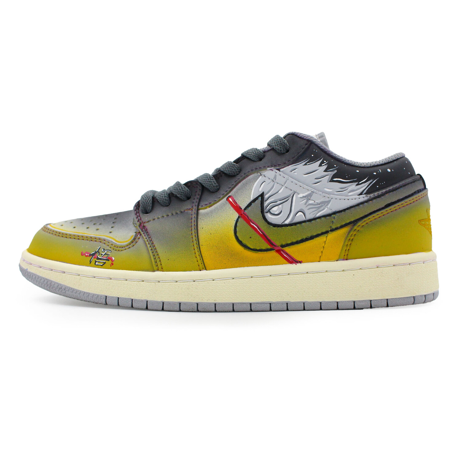 

Кроссовки Air Jordan 1 Vintage Basketball Shoes Men Low-Top White