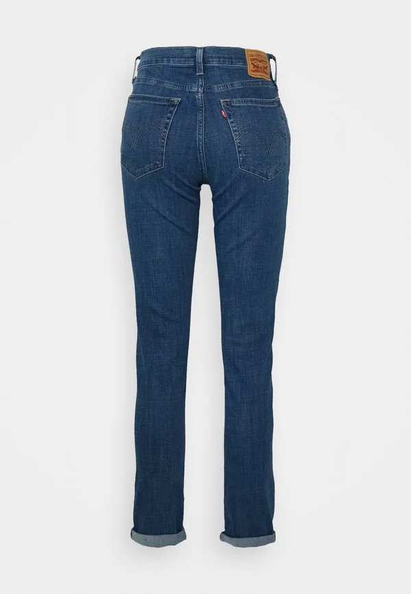 Джинсы-Бойфренды средней посадки, узкие Levi'S, Lapis Gem — фото 2