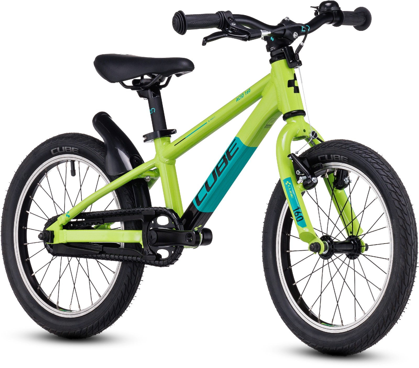 

Детский велосипед 12–18 дюймов Cube Cubie 160 RT, green´n´black