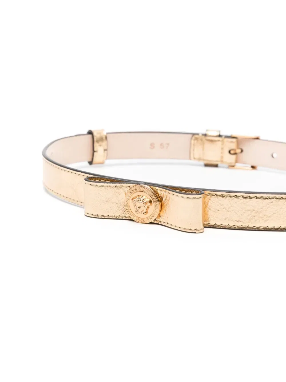 Ремень Gianni Ribbon Versace Kids, золотой — фото 2