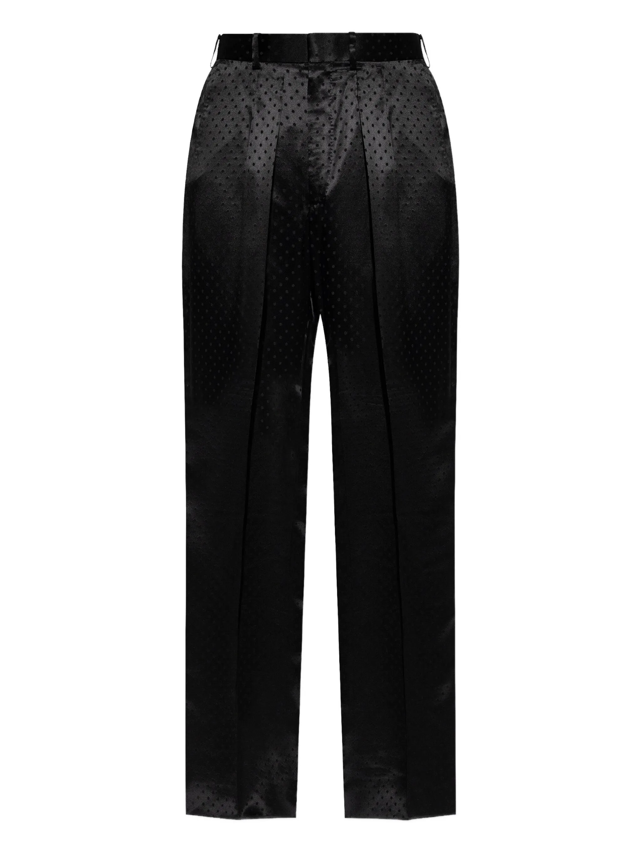 

Брюки в горох Tom Ford, черный