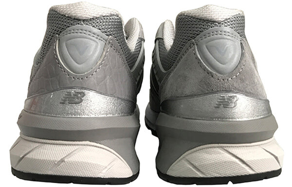 Кроссовки, Дизайнерская одежда x 990v5, сделано в США New Balance, серый — фото 4