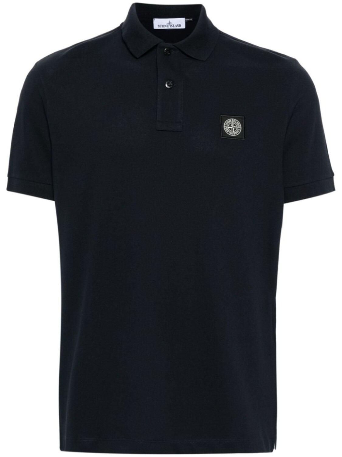 

Stone Island рубашка поло из ткани пике, синий