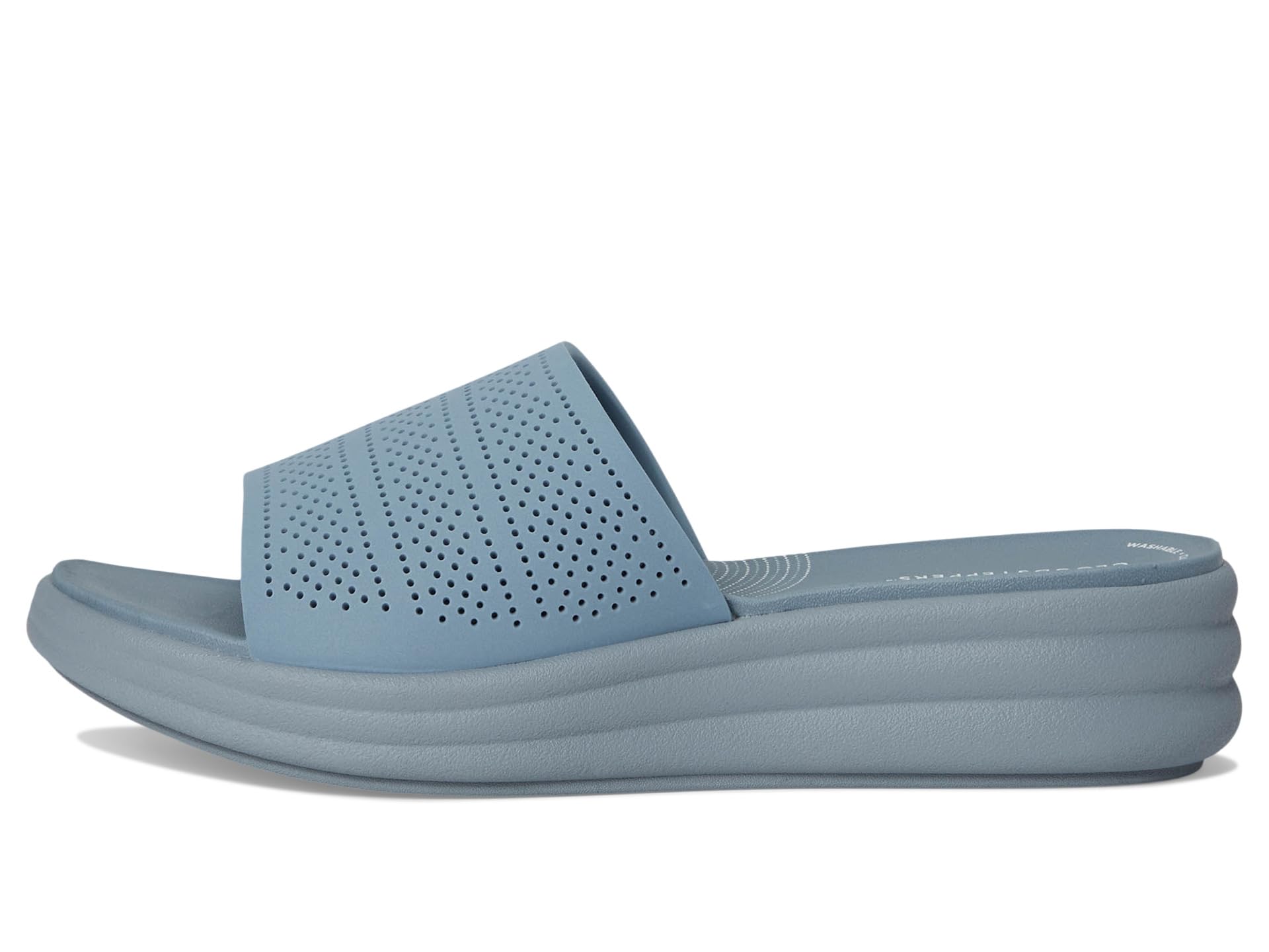 Сандалии Clarks Drift Twist, цвет Light Blue Synthetic — фото 4