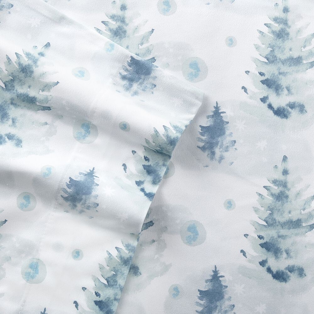 

Комплект простыней Micro Flannel с наволочками, цвет Watercolor Pines