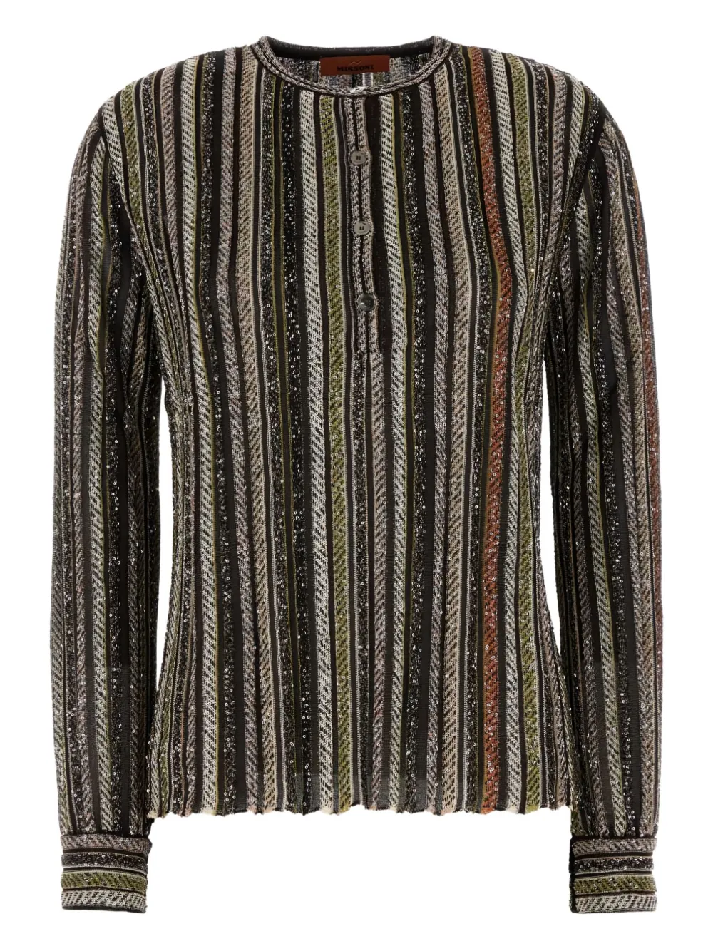 

Полосатый свитер Missoni, коричневый