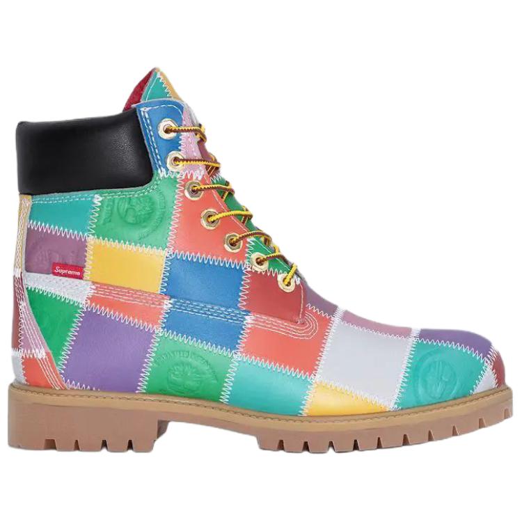 Supreme x PREMIUM короткие ботинки мартин унисекс Timberland, мультиколор — фото 3