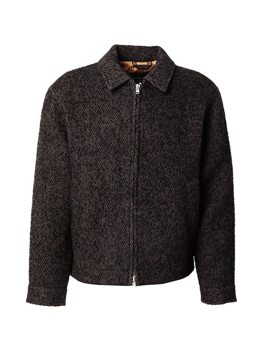 

Куртка межсезонная Abercrombie & Fitch, коричневый