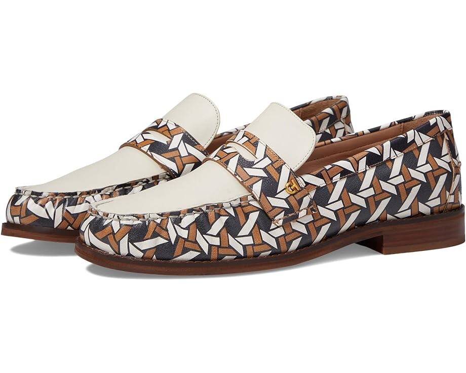 

Лоферы Cole Haan Lux Pinch Penny Loafer, цвет Rattan Printed Leather