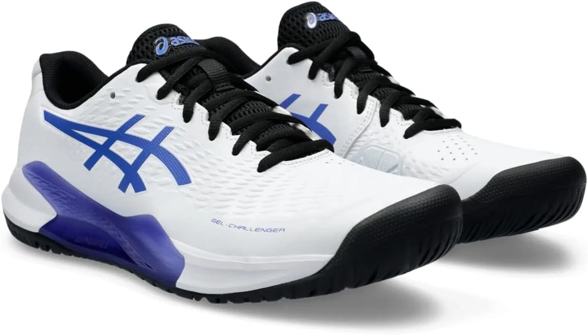 Кроссовки теннисные ASICS, цвет White/Sapphire — фото 2
