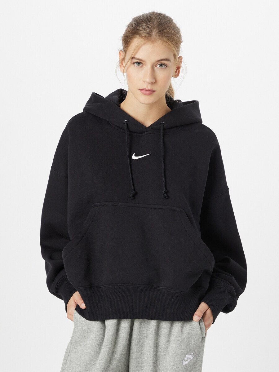 Толстовка Nike Sportswear PHOENIX FLEECE, черный — фото 2