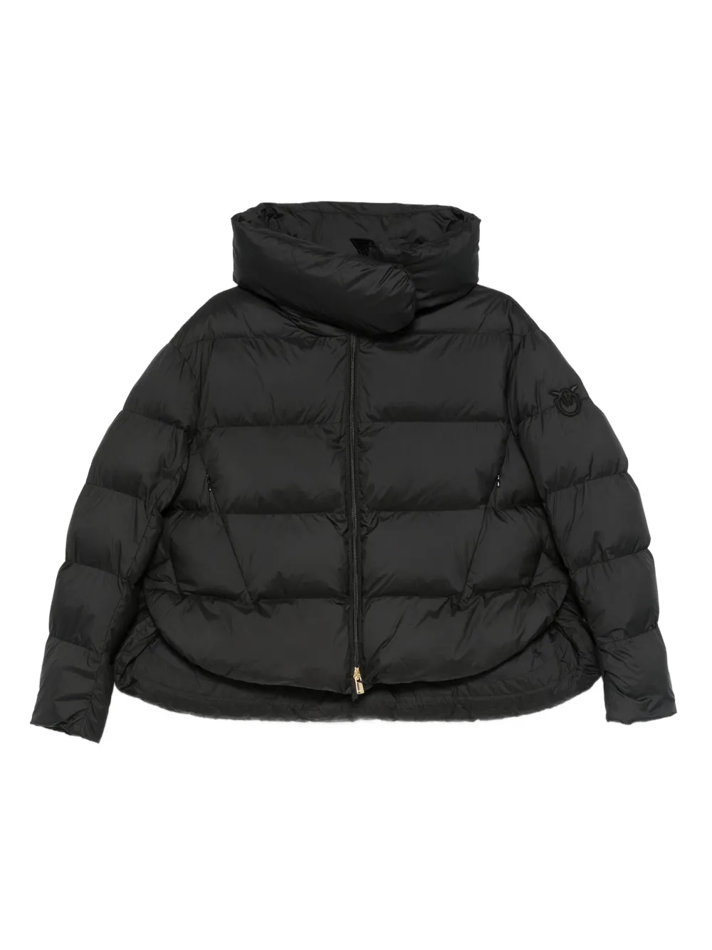 

Стеганая куртка с высоким воротником PINKO, черный