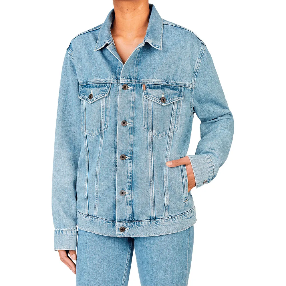 

Джинсовая куртка Pepe Jeans Boyfriend, синий