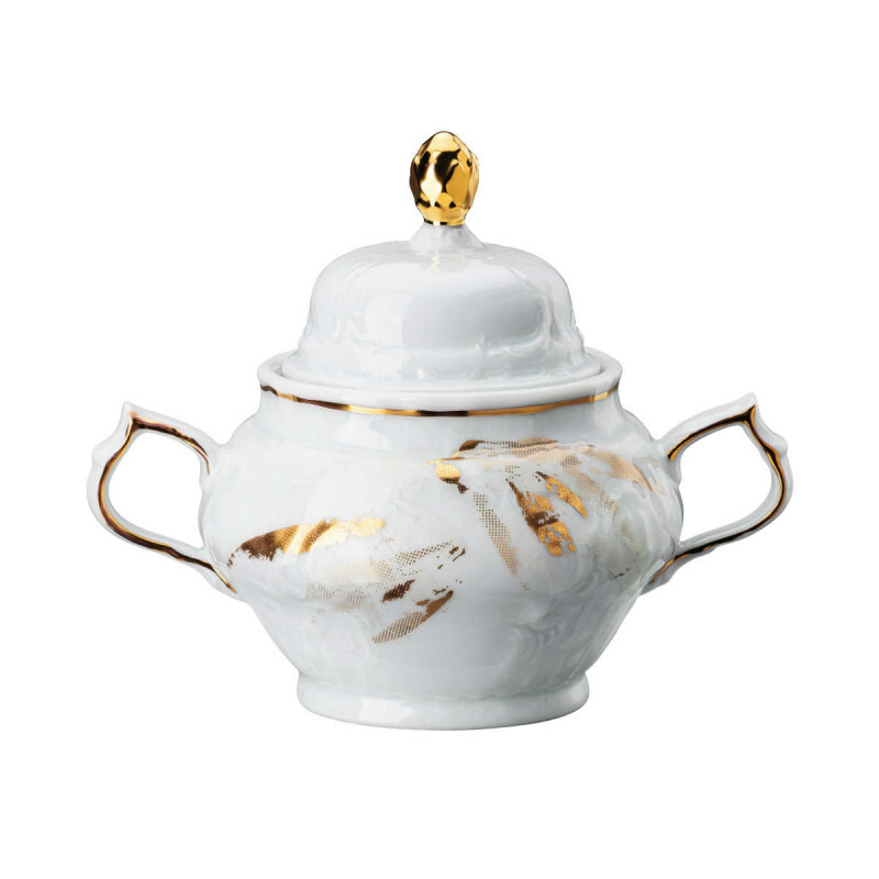 

Сахарница Heritage Midas на 6 персон 0,26 л Rosenthal, белое золото