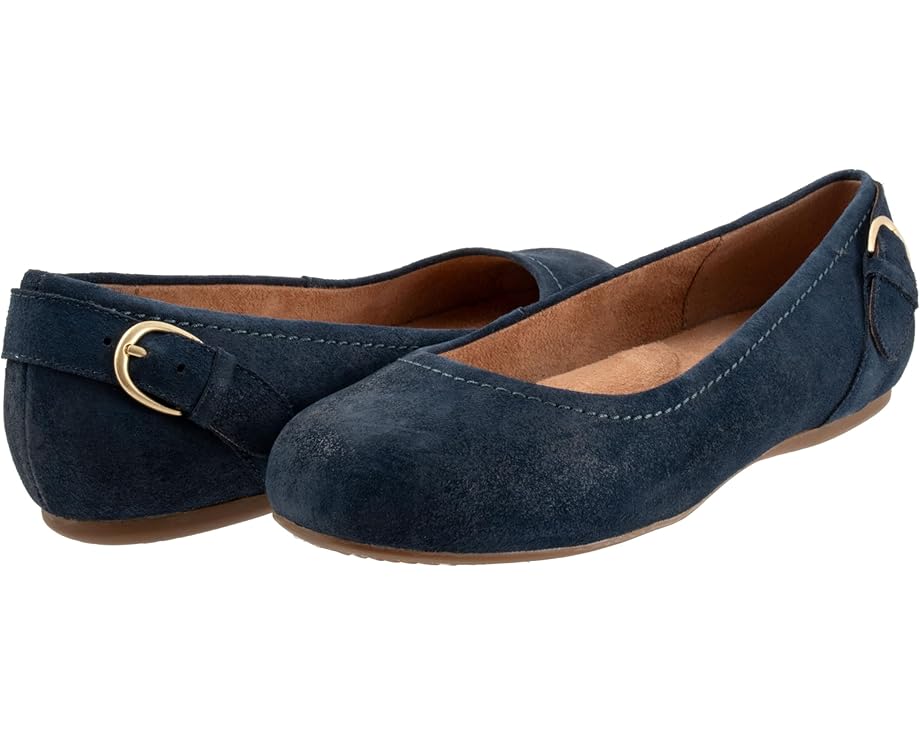 

Туфли на плоской подошве SoftWalk Sydney, цвет Navy Suede