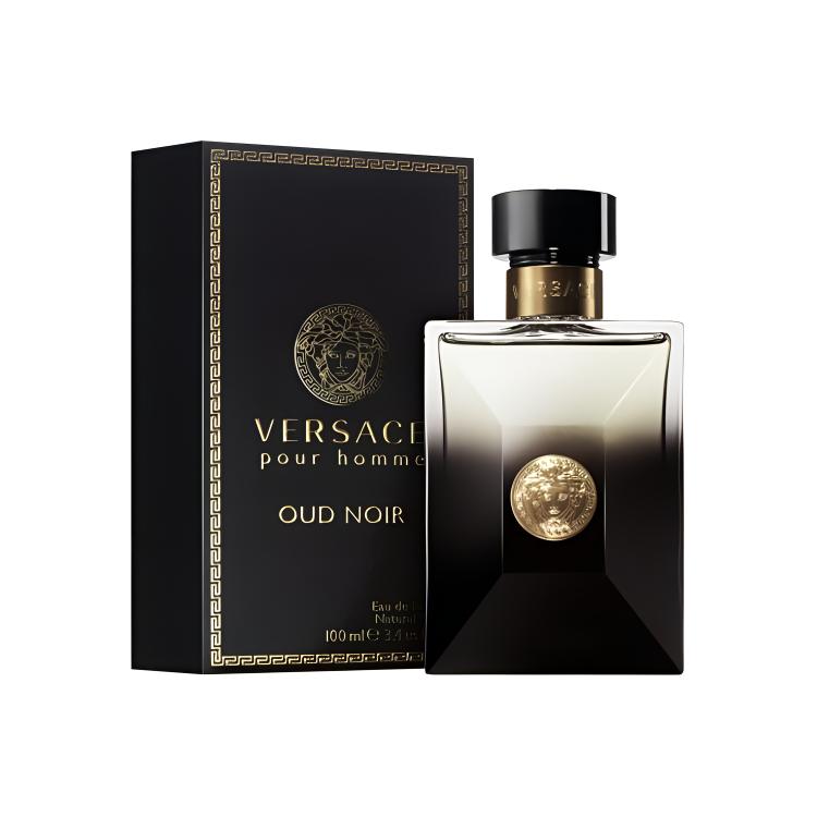 VERSACE Черный эбеновый мужской парфюм Woody Oriental Accord Eau De Parfum EDP 100ml подарок для парня — фото 3