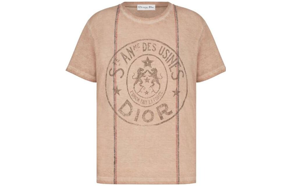

Футболка женская оранжевая Dior