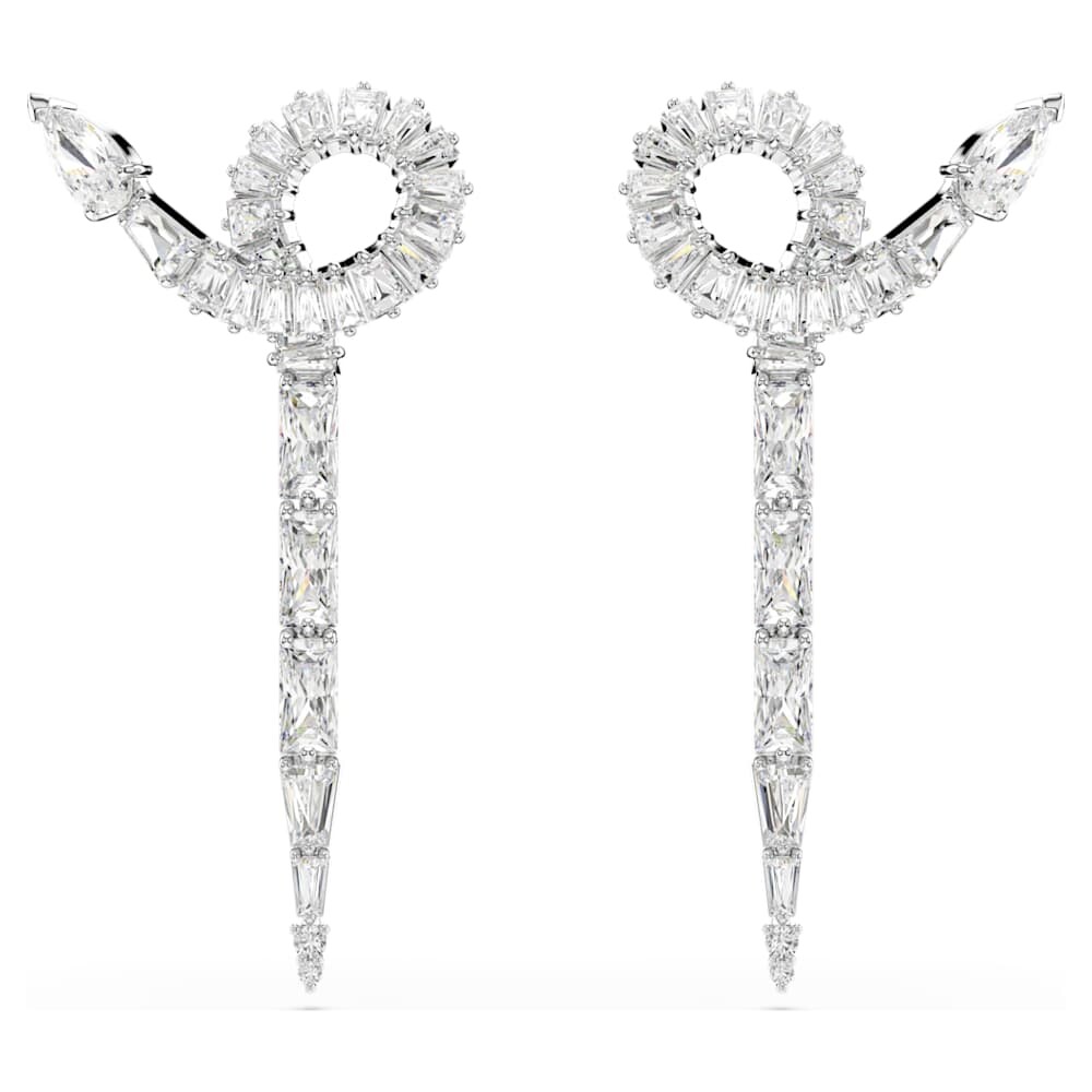 

Серьги-Капли в форме змеи Swarovski