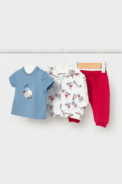 Комплект детский Mayoral Newborn, красный