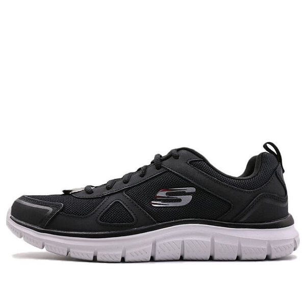 

Кроссовки track low-top running shoes black Skechers, черный