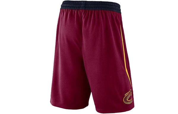 Шорты men's cleveland cavaliers shorts red Nike, красный — фото 2
