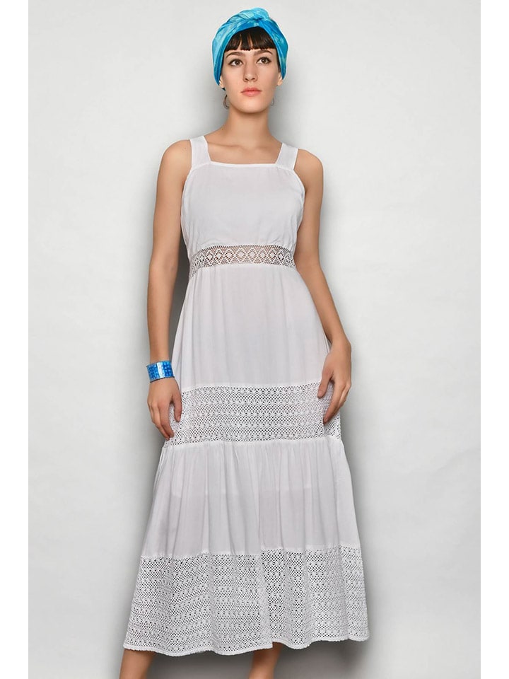 

Длинное платье H.H.G., белый