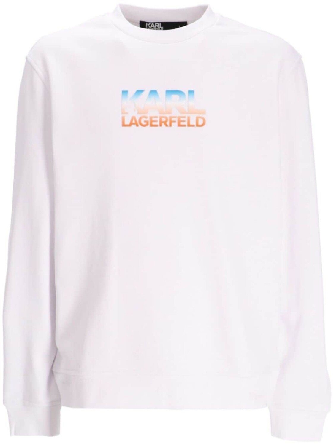 

Karl Lagerfeld толстовка с логотипом, белый