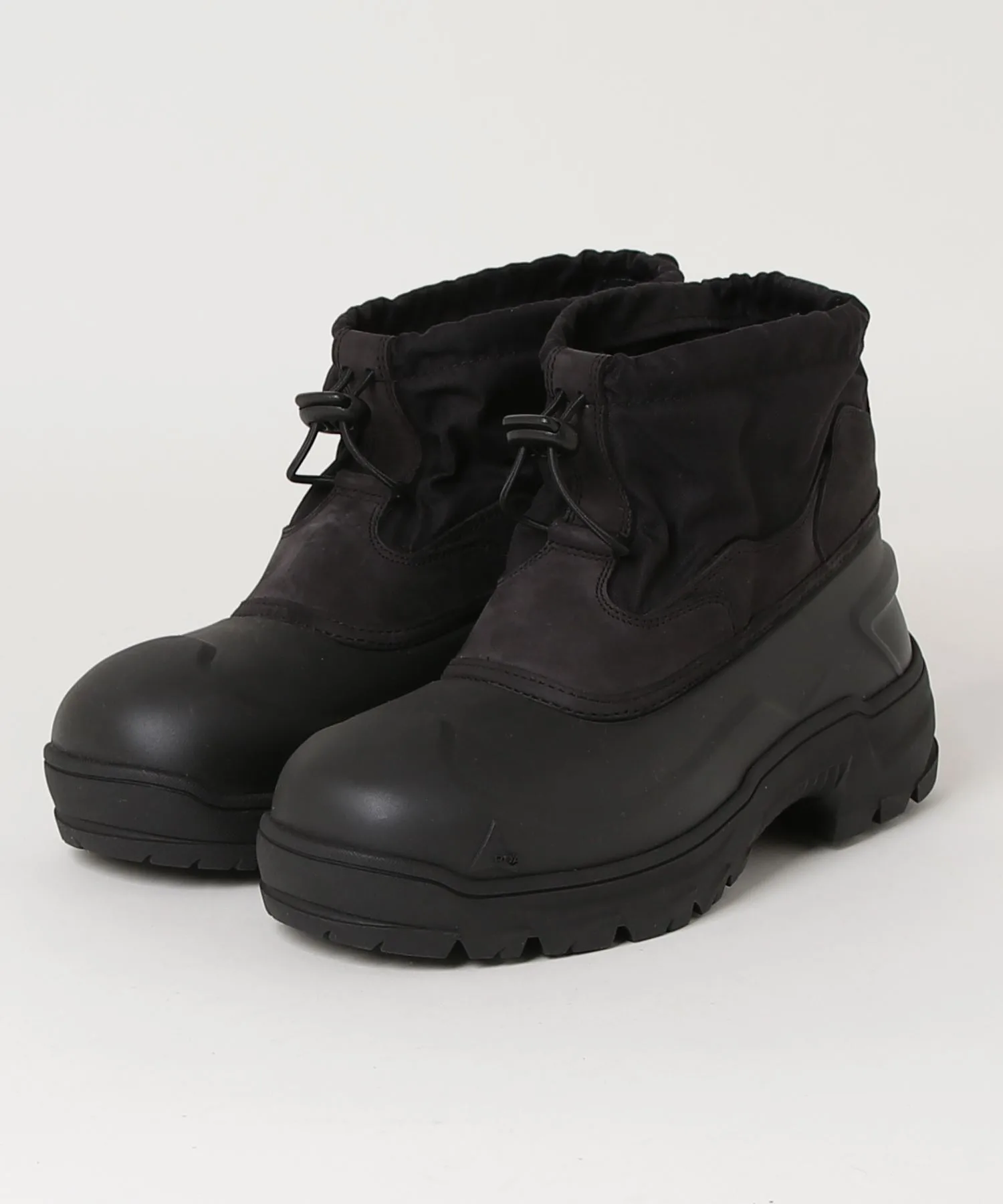 Мужские кроссовки резиновые низкие ROA Low Top Rubber Boot fridge черные
