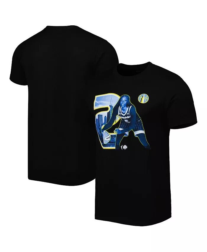

Мужская и женская футболка Kahleah Copper Black Chicago Sky Player Skyline Stadium Essentials