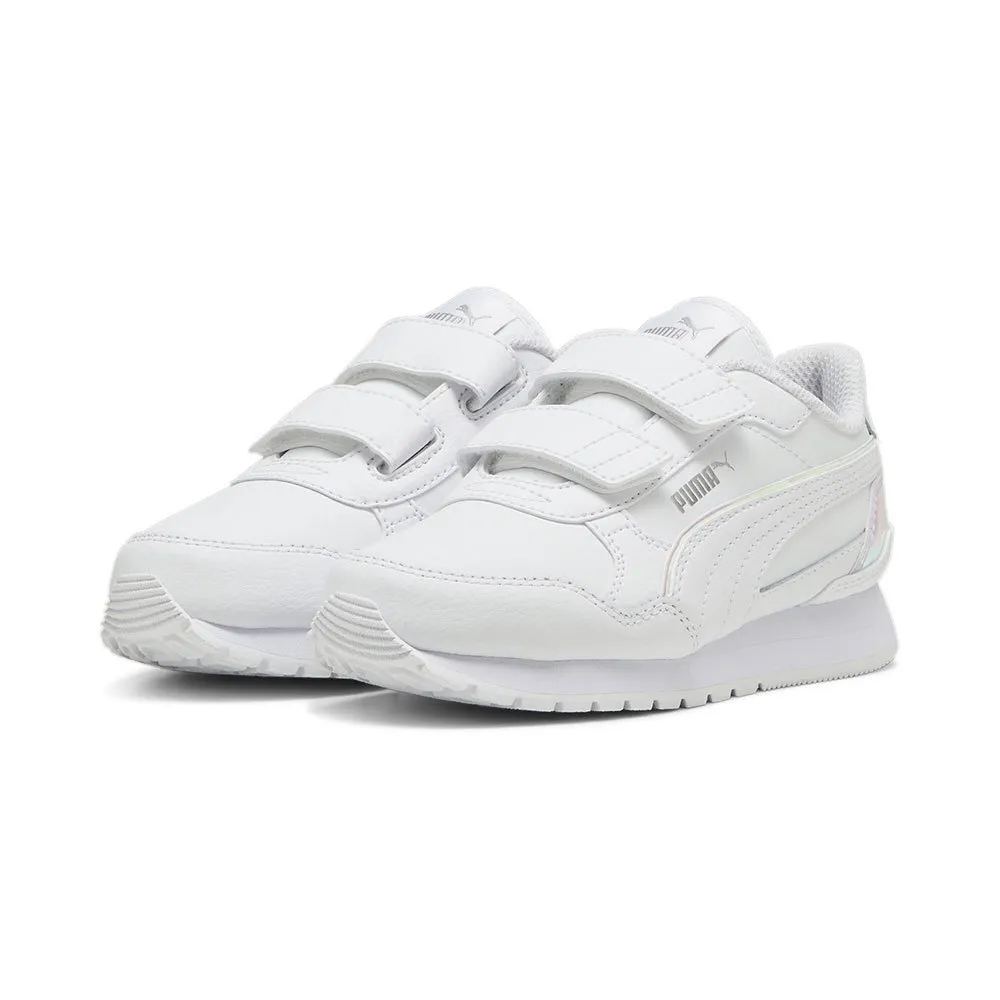 Кроссовки Puma ST Runner v4 Holo V PS, белый — фото 4