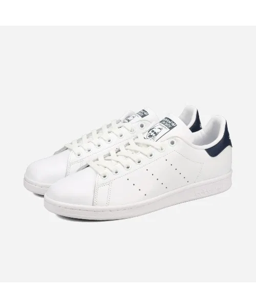 Унисекс кроссовки из натуральной кожи Stan Smith adidas Originals белые