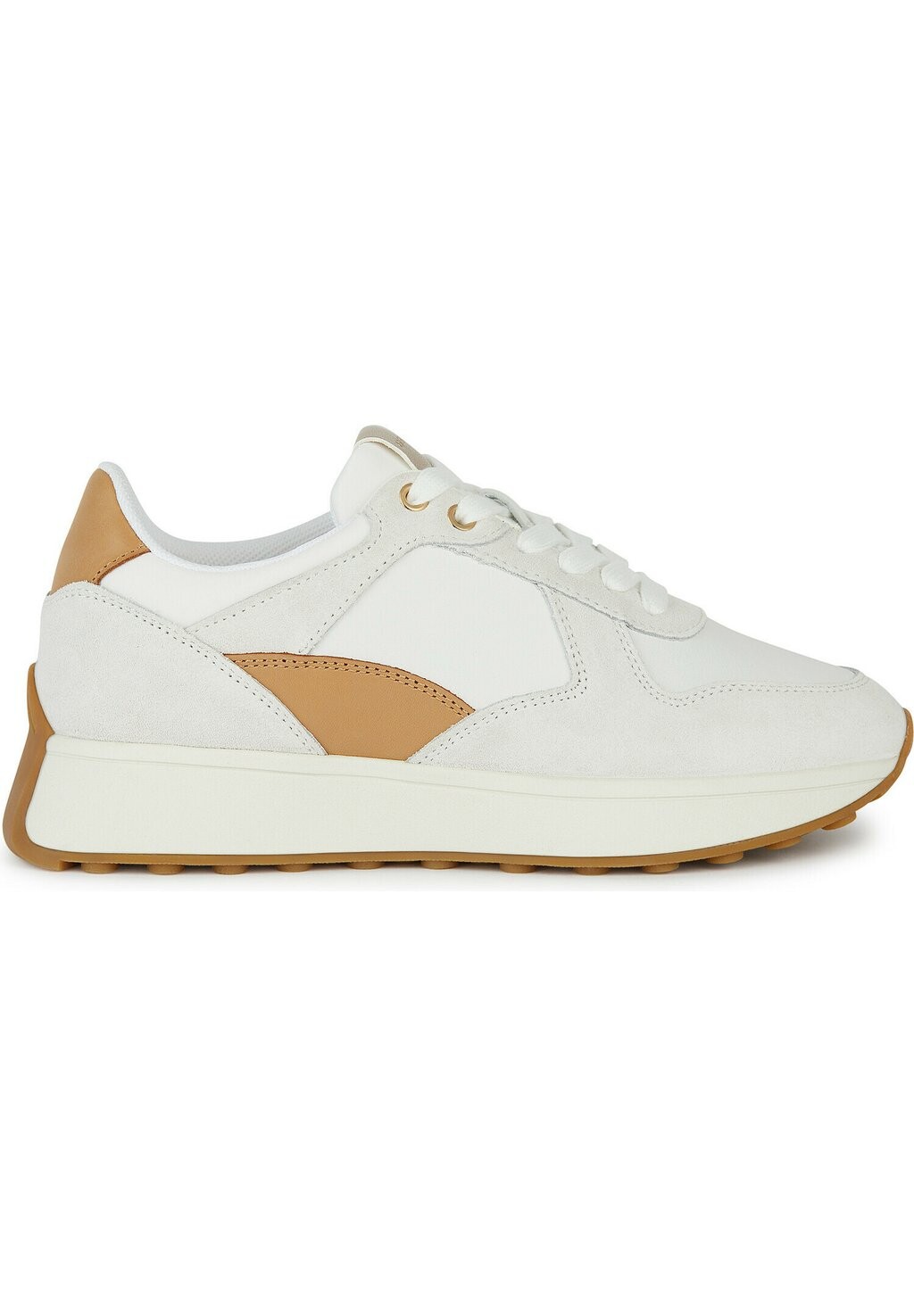 

Кроссовки низкие D AMABEL Geox, цвет off white skin