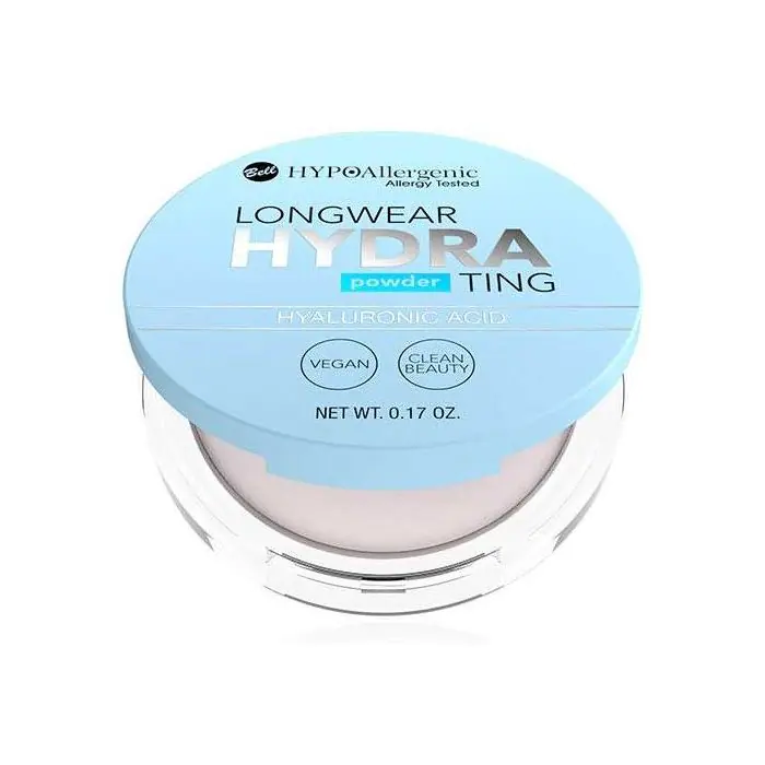 

Пудра для лица hydra polvos compactos hipoalergénicos long wear Bell Hypoallergenic, цвет nude
