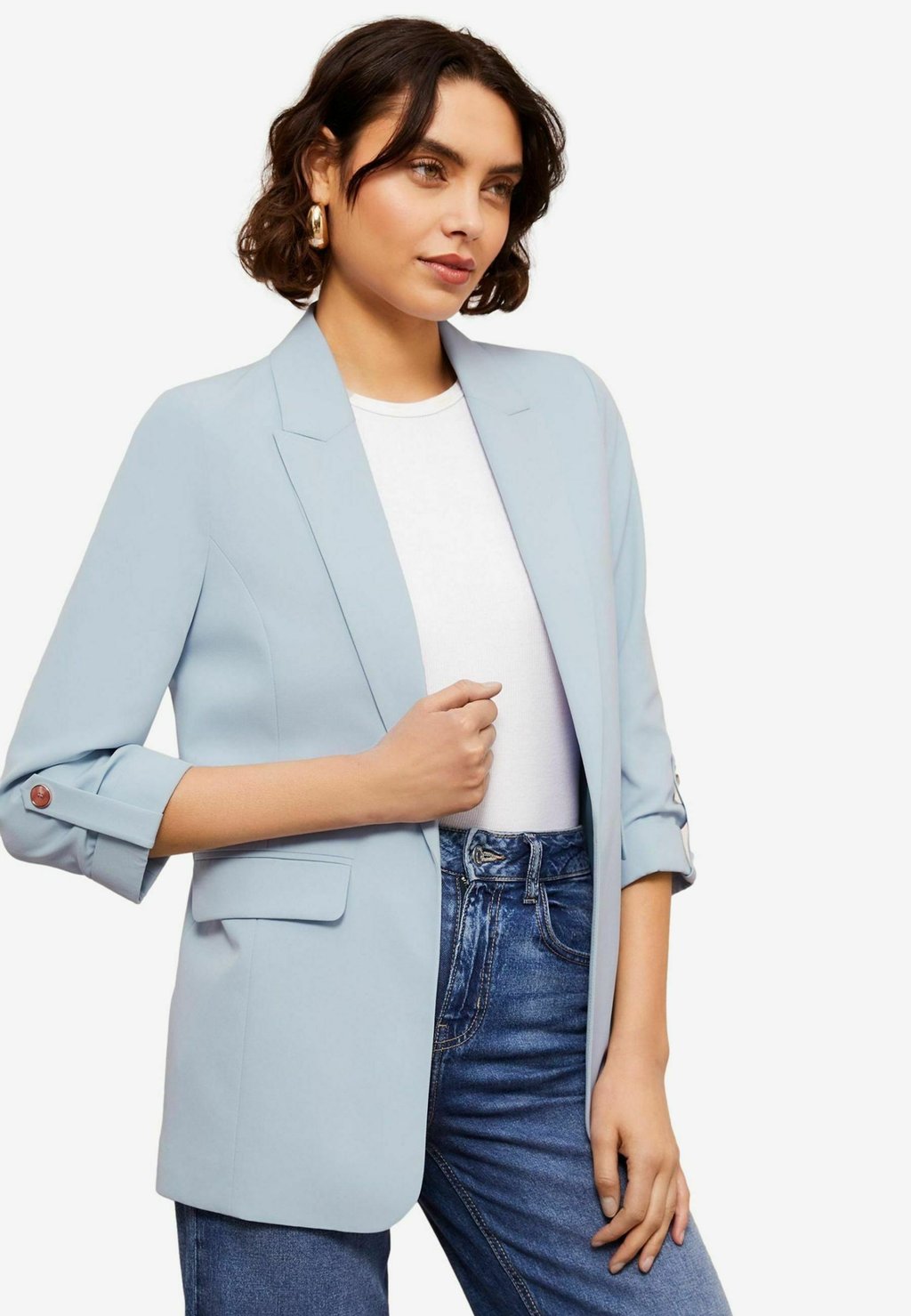 

Короткое пальто EDGE TAILORED SLEEVE DETAIL Friends Like These, синий